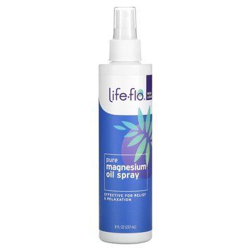 Life-flo, Pure Magnesium Oil, Магнієва олія, 8 жид.унцій 237 мл LFH-40530 фото