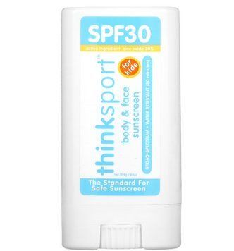 Think, Thinksport, дитячий сонцезахисний засіб для обличчя та тіла, стік, SPF 30, 18,4 г (0,64 унції) THI-00489 фото