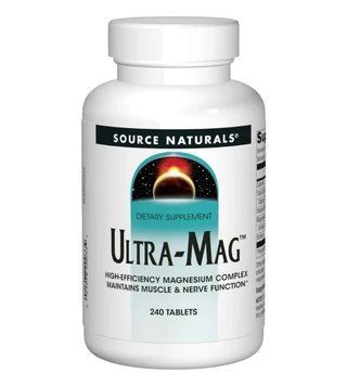 Source Naturals, Ultra-Mag, комплекс із магнієм, 240 таблеток SNS-00802 фото