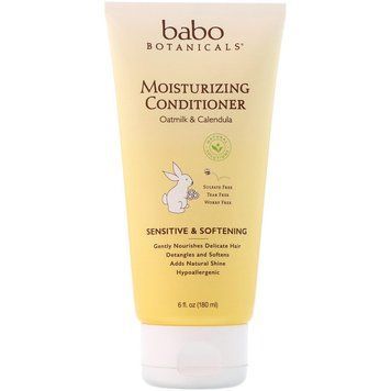 Babo Botanicals, Зволожуючий кондиціонер, Вівсяне молоко і календула, 6 унцій BBO-00207 фото