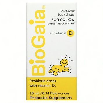 BioGaia, Protectis Baby, пробіотичні краплі з вітаміном D для дітей, 10 мл BGA-46015 фото