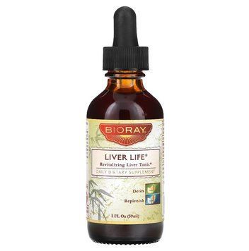 Bioray, Liver Life, відновлювальний тонік для печінки, 59 мл (2 рідкі унції) BRY-81589 фото