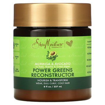 SheaMoisture, Power Greens Reconstructor, засіб для відновлення волосся, моринга й авокадо, 237 мл SMT-31609 фото