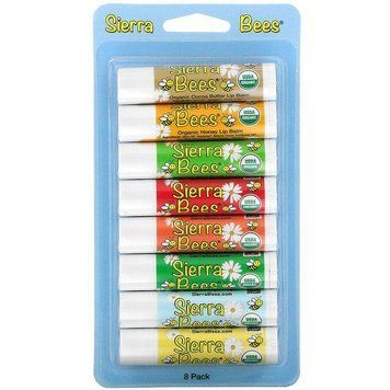 Sierra Bees, набір органічних бальзамів для губ, 8 в пакованні, 4,25 г MBE-00962 фото
