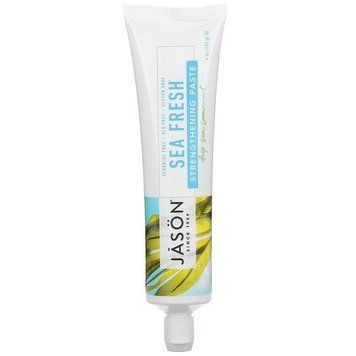 Jason Natural Sea Fresh, зміцнююча зубна паста, смак м'яти, 170 г (6 унцій) JAS-01510 фото