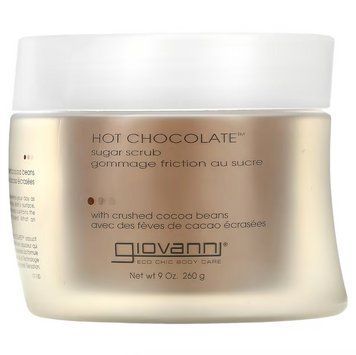 Giovanni, Hot Chocolate, цукровий скраб із подрібненими какао-бобами, 260 г (9 унцій) GIO-18075 фото