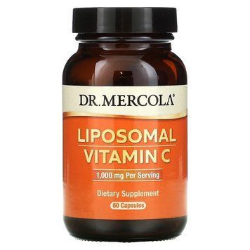 Dr. Mercola, ліпосомальний вітамін С, 500 мг, 60 капсул MCL-01499 фото