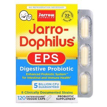 Jarrow Formula, Jarro-Dophilus EPS, 5 мільярдів, 120 рослинних капсул JRW-03024 фото