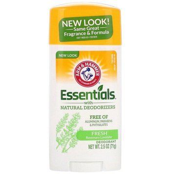 Arm & Hammer, Essentials, дезодорант із натуральними дезодорувальними речовинами, розмарин і лаванда, 71 г ARH-19793 фото