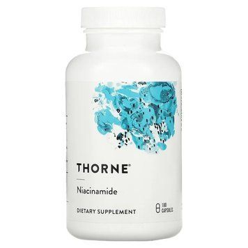 Thorne, Ніацинамід, 180 капсул на рослинній основі THR-13102 фото