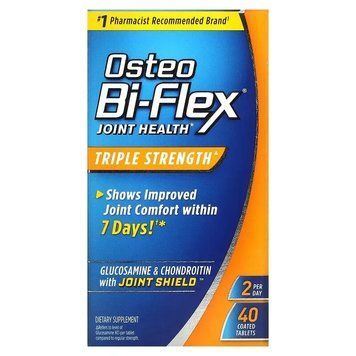 Osteo Bi-Flex, Здоров'я суглобів, потрійна сила, 40 таблеток в оболонці OBF-03120 фото
