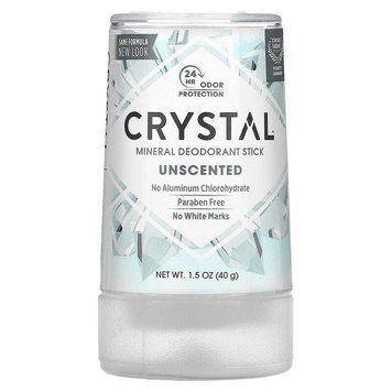 Crystal Body Deodorant, мінеральний дезодорант-олівець, без запаху, 40 г CBD-00225 фото