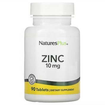 NaturesPlus, цинк, 10 мг, 90 таблеток NAP-03630 фото