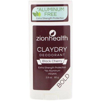 Zion Health, Bold, ClayDry, дезодорант, &laquo;Черешня&raquo;, 80 г ZIO-10228 фото