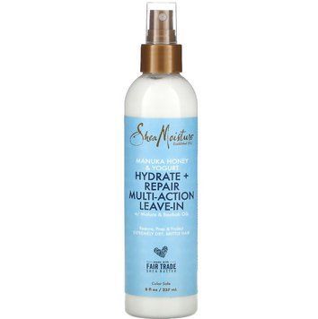 SheaMoisture, Універсальний незмивний засіб для зволоження та відновлення, мед манука та йогурт, 237 мл SMT-23144 фото