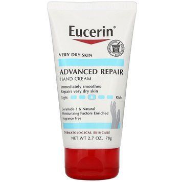 Eucerin, Крем для рук для просунутого відновлення, без запаху, 2,7 унції (78 р) EUC-63382 фото