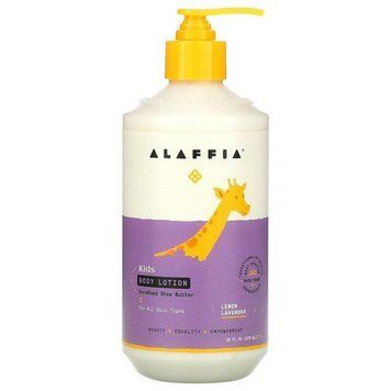 Alaffia, дитячий лосьйон для тіла, лимон, лаванда, 476 мл EDS-00584 фото