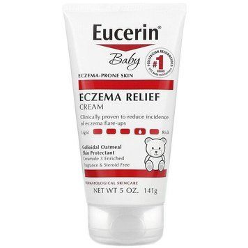 Eucerin, крем від екземи, для дітей, 141 г (5 унцій) EUC-01521 фото