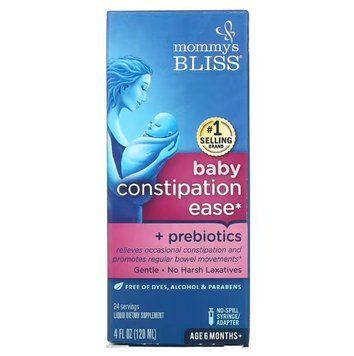 Mommy's Bliss, засіб від запору, для дітей від 6 місяців, 120 мл BAB-05531 фото