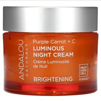 Andalou Naturals, нічний крем для сяючої шкіри з фіолетовою морквою та вітаміном С, для освітлення шкіри, 50 мл ADN-00250 фото