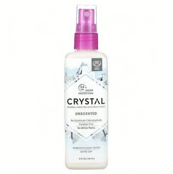Crystal Body Deodorant, Мінеральний аерозольний дезодорант, без запаху, 118 мл CBD-30009 фото
