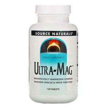 Source Naturals, Магній, Ultra-Mag, 120 таблеток SNS-00803 фото