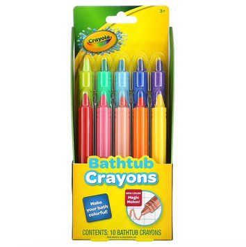 Crayola, Crayola, олівці для ванної, для дітей віком від 3 років, 9 олівців, + 1 бонусний олівець CYA-04223 фото