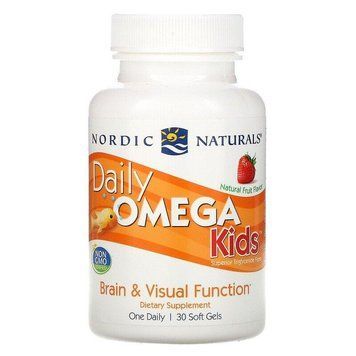 Nordic Naturals, омега для дітей, зі смаком натуральних фруктів, 500 мг, 30 капсул NOR-01817 фото