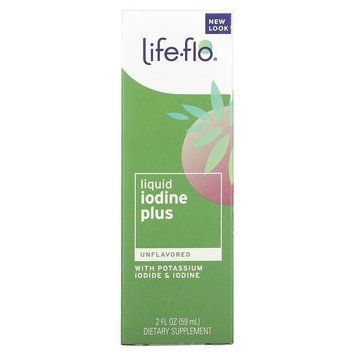 Life-flo, рідкий йод плюс, з йодидом калію та йодом, без ароматизаторів, 59 мл LFH-91547 фото